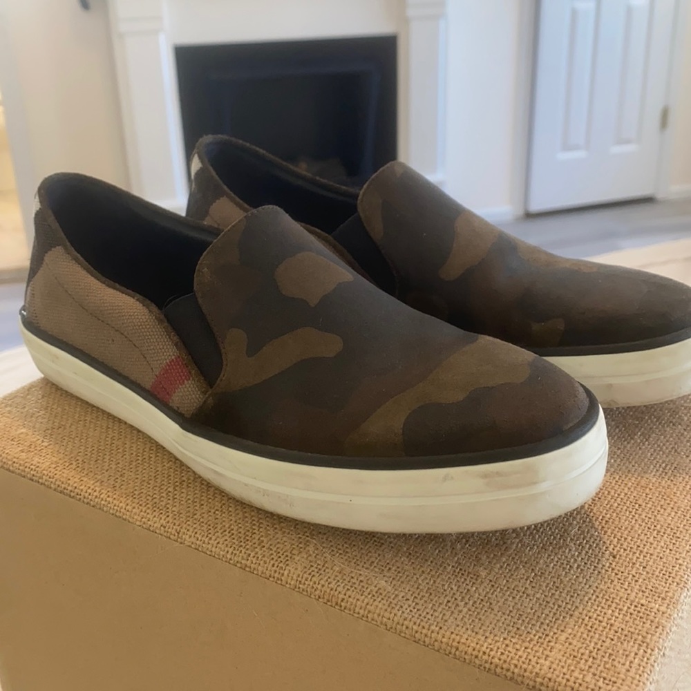 Burberry Slip Ons Size 38
